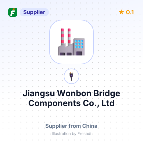 Jiangsu Wonbon Bridge Components Co., Ltd – summary card, no photo uploaded yet