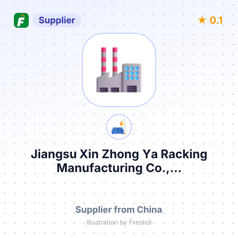 Jiangsu Xin Zhong Ya Racking Manufacturing Co.,... – summary card, no photo uploaded yet
