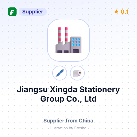 Jiangsu Xingda Stationery Group Co., Ltd – summary card, no photo uploaded yet