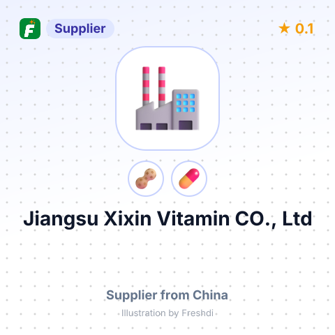 Jiangsu Xixin Vitamin CO., Ltd – summary card, no photo uploaded yet