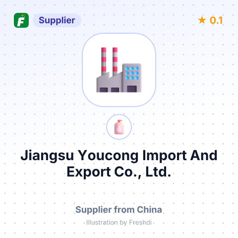 Jiangsu Youcong Import And Export Co., Ltd. – summary card, no photo uploaded yet