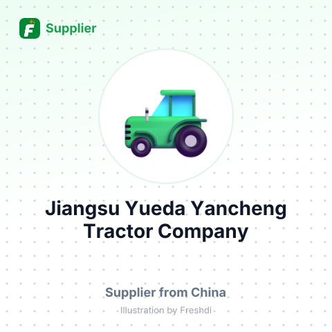 Jiangsu Yueda Yancheng Tractor Company – summary card, no photo uploaded yet