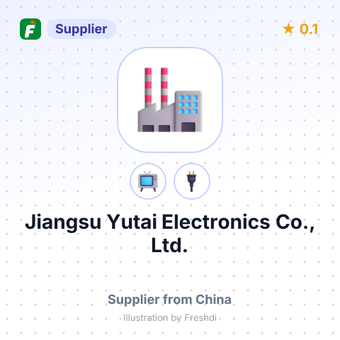 Jiangsu Yutai Electronics Co., Ltd. – summary card, no photo uploaded yet