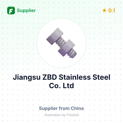 Jiangsu ZBD Stainless Steel Co.,Ltd – summary card, no photo uploaded yet