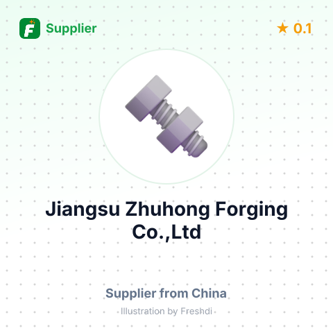 Jiangsu Zhuhong Forging Co.,Ltd – summary card, no photo uploaded yet