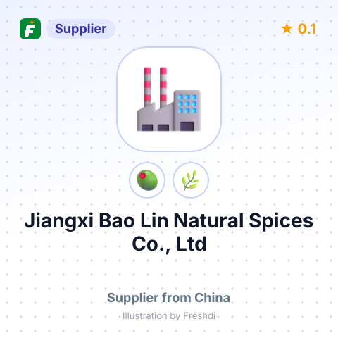 Jiangxi Bao Lin Natural Spices Co., Ltd – summary card, no photo uploaded yet