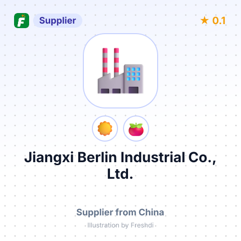 Jiangxi Berlin Industrial Co., Ltd. – summary card, no photo uploaded yet