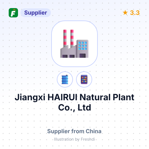 Jiangxi HAIRUI Natural Plant Co., Ltd – summary card, no photo uploaded yet