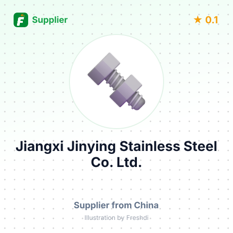Jiangxi Jinying Stainless Steel Co., Ltd. – summary card, no photo uploaded yet