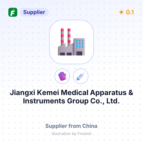 Jiangxi Kemei Medical Apparatus & Instruments Group Co., Ltd. – summary card, no photo uploaded yet