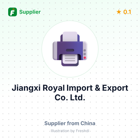 Jiangxi Royal Import & Export Co., Ltd. – summary card, no photo uploaded yet