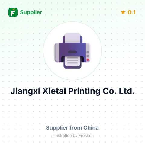 Jiangxi Xietai Printing Co., Ltd. – summary card, no photo uploaded yet