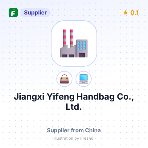 Jiangxi Yifeng Handbag Co., Ltd. – summary card, no photo uploaded yet