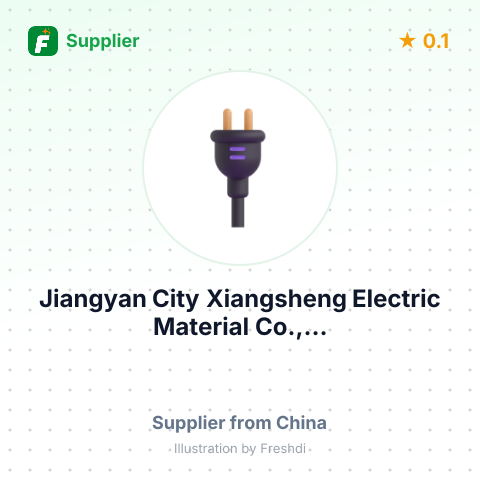 Jiangyan City Xiangsheng Electric Material Co.,... – summary card, no photo uploaded yet