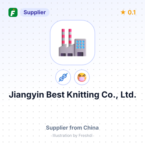 Jiangyin Best Knitting Co., Ltd. – summary card, no photo uploaded yet