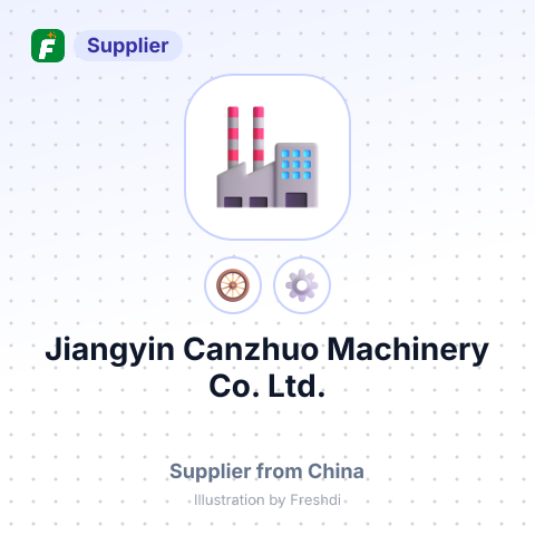 Jiangyin Canzhuo Machinery Co.,Ltd. – summary card, no photo uploaded yet