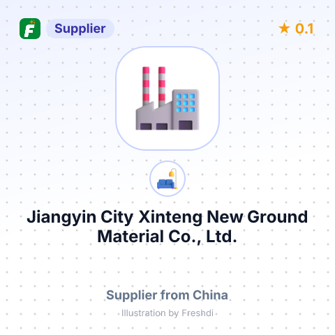 Jiangyin City Xinteng New Ground Material Co., Ltd. – summary card, no photo uploaded yet