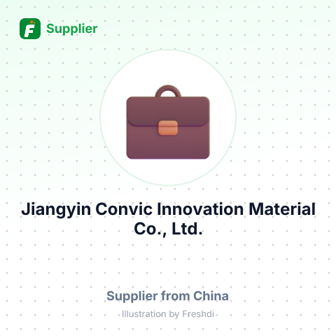 Jiangyin Convic Innovation Material Co., Ltd. – summary card, no photo uploaded yet