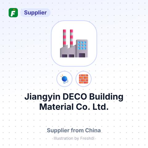 Jiangyin DECO Building Material Co., Ltd. – summary card, no photo uploaded yet
