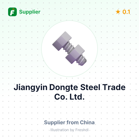 Jiangyin Dongte Steel Trade Co., Ltd. – summary card, no photo uploaded yet