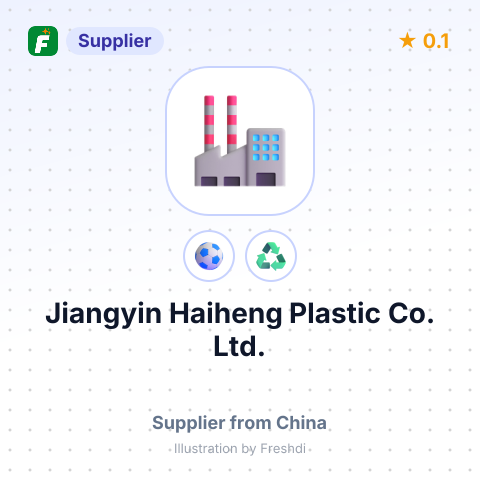 Jiangyin Haiheng Plastic Co., Ltd. – summary card, no photo uploaded yet