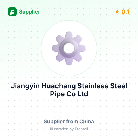 Jiangyin Huachang Stainless Steel Pipe Co Ltd – summary card, no photo uploaded yet