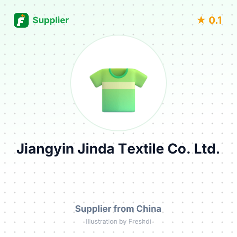 Jiangyin Jinda Textile Co.,Ltd. – summary card, no photo uploaded yet