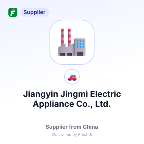 Jiangyin Jingmi Electric Appliance Co., Ltd. – summary card, no photo uploaded yet
