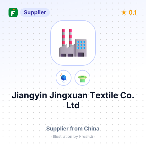 Jiangyin Jingxuan Textile Co.,Ltd – summary card, no photo uploaded yet