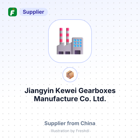 Jiangyin Kewei Gearboxes Manufacture Co., Ltd. – summary card, no photo uploaded yet