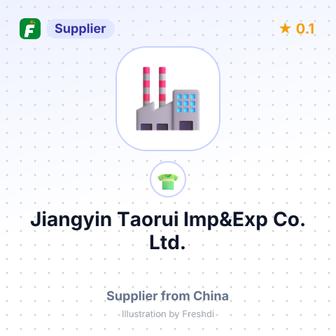 Jiangyin Taorui Imp&Exp Co., Ltd. – summary card, no photo uploaded yet