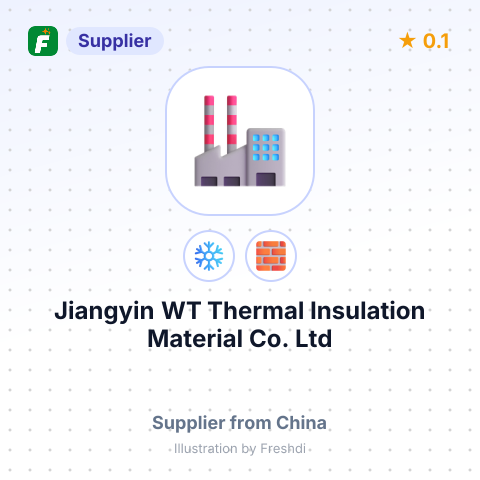 Jiangyin WT Thermal Insulation Material Co.,Ltd – summary card, no photo uploaded yet
