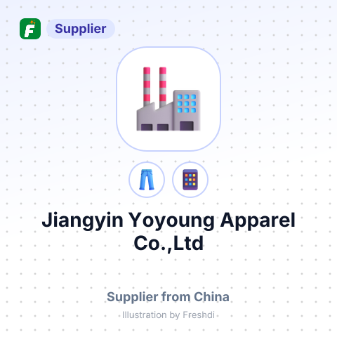 Jiangyin Yoyoung Apparel Co.,Ltd – summary card, no photo uploaded yet