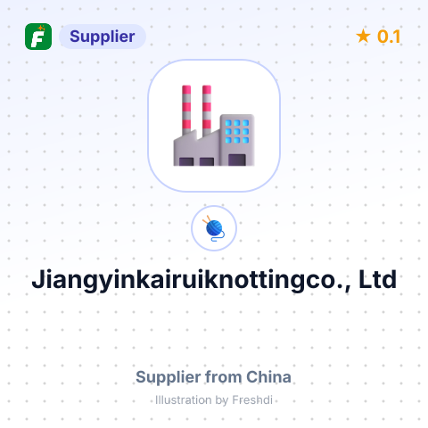 Jiangyinkairuiknottingco., Ltd – summary card, no photo uploaded yet