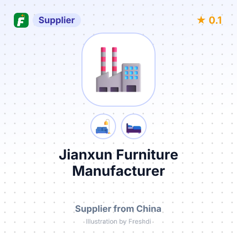 Jianxun Furniture Manufacturer – summary card, no photo uploaded yet