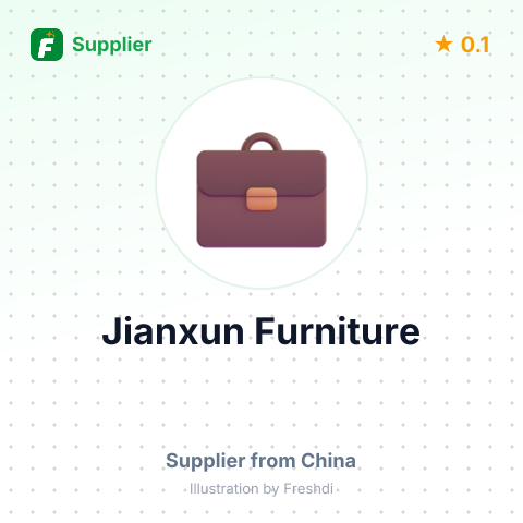 Jianxun Furniture – summary card, no photo uploaded yet