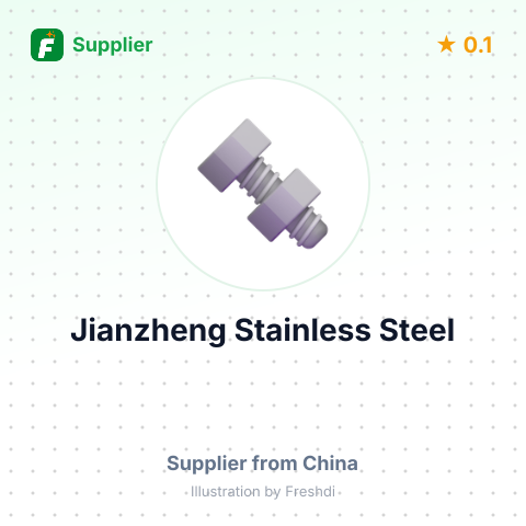 Jianzheng Stainless Steel – summary card, no photo uploaded yet