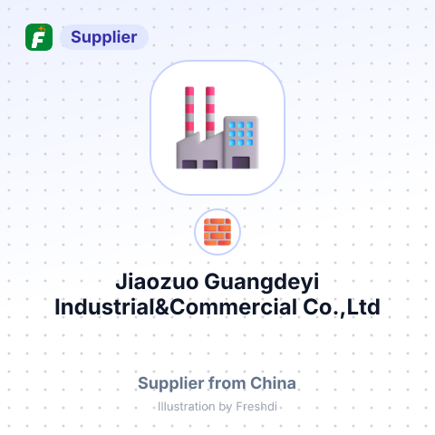 Jiaozuo Guangdeyi Industrial&Commercial Co.,Ltd – summary card, no photo uploaded yet