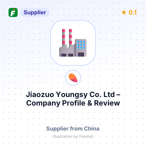 Jiaozuo Youngsy Co.,Ltd – summary card, no photo uploaded yet