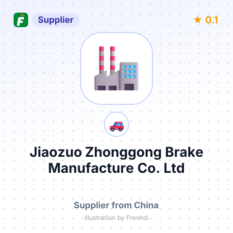 Jiaozuo Zhonggong Brake Manufacture Co. Ltd – summary card, no photo uploaded yet