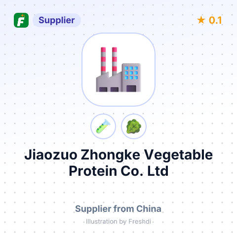 Jiaozuo Zhongke Vegetable Protein Co.,Ltd – summary card, no photo uploaded yet