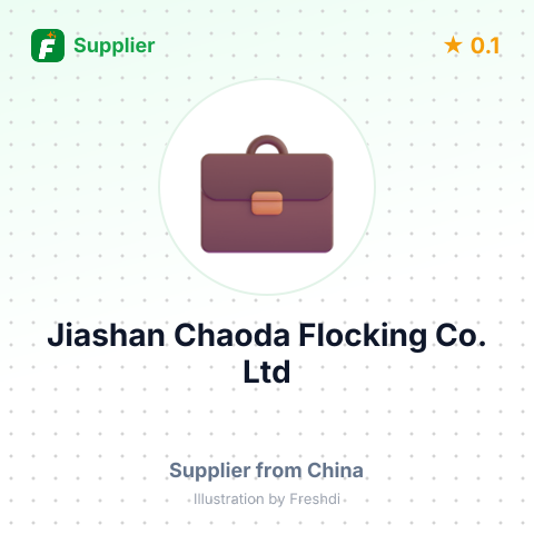 Jiashan Chaoda Flocking Co., Ltd – summary card, no photo uploaded yet
