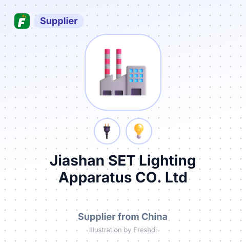 Jiashan SET Lighting Apparatus CO., Ltd – summary card, no photo uploaded yet