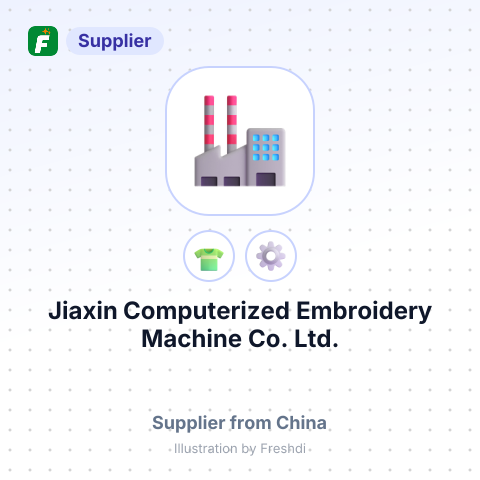 Jiaxin Computerized Embroidery Machine Co., Ltd. – summary card, no photo uploaded yet