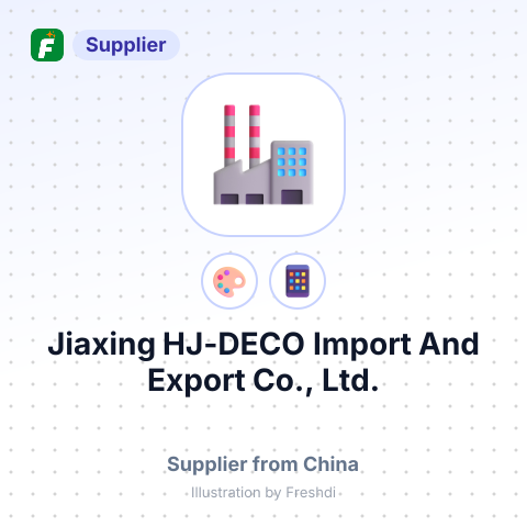 Jiaxing HJ-DECO Import And Export Co., Ltd. – summary card, no photo uploaded yet