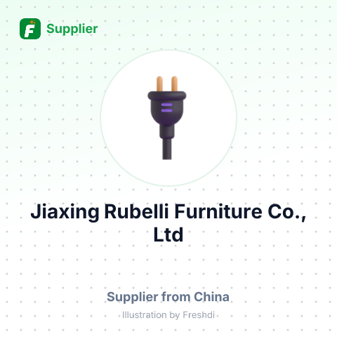 Jiaxing Rubelli Furniture Co., Ltd – summary card, no photo uploaded yet