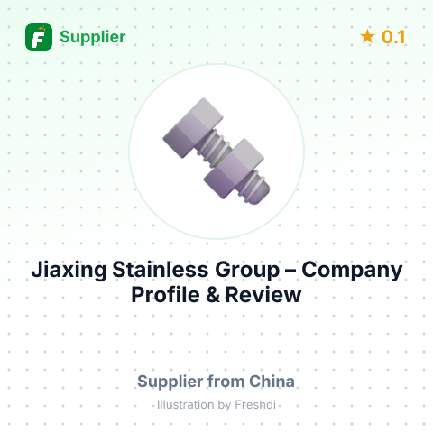 Jiaxing Stainless Group – summary card, no photo uploaded yet