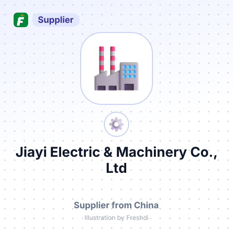Jiayi Electric & Machinery Co., Ltd – summary card, no photo uploaded yet