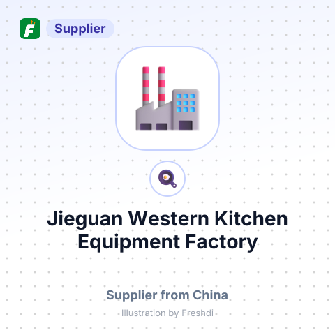 Jieguan Western Kitchen Equipment Factory – summary card, no photo uploaded yet