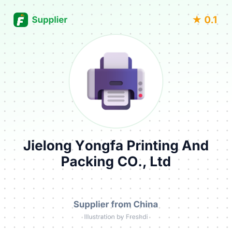 Jielong Yongfa Printing And Packing CO., Ltd – summary card, no photo uploaded yet